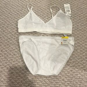 matching bra and panty set, jenni